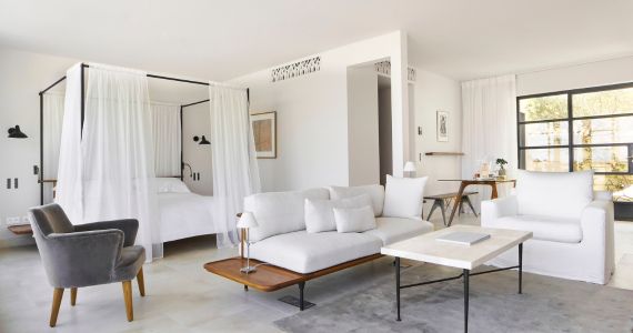 Villa La Coste, Provence, suite, credit Richard Haughton